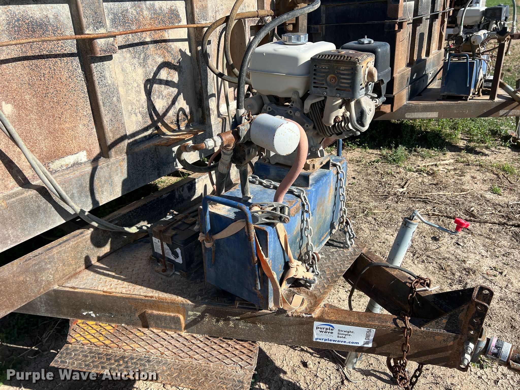 Shop built dump trailer in Guymon, OK Item DN8764 for sale Purple Wave
