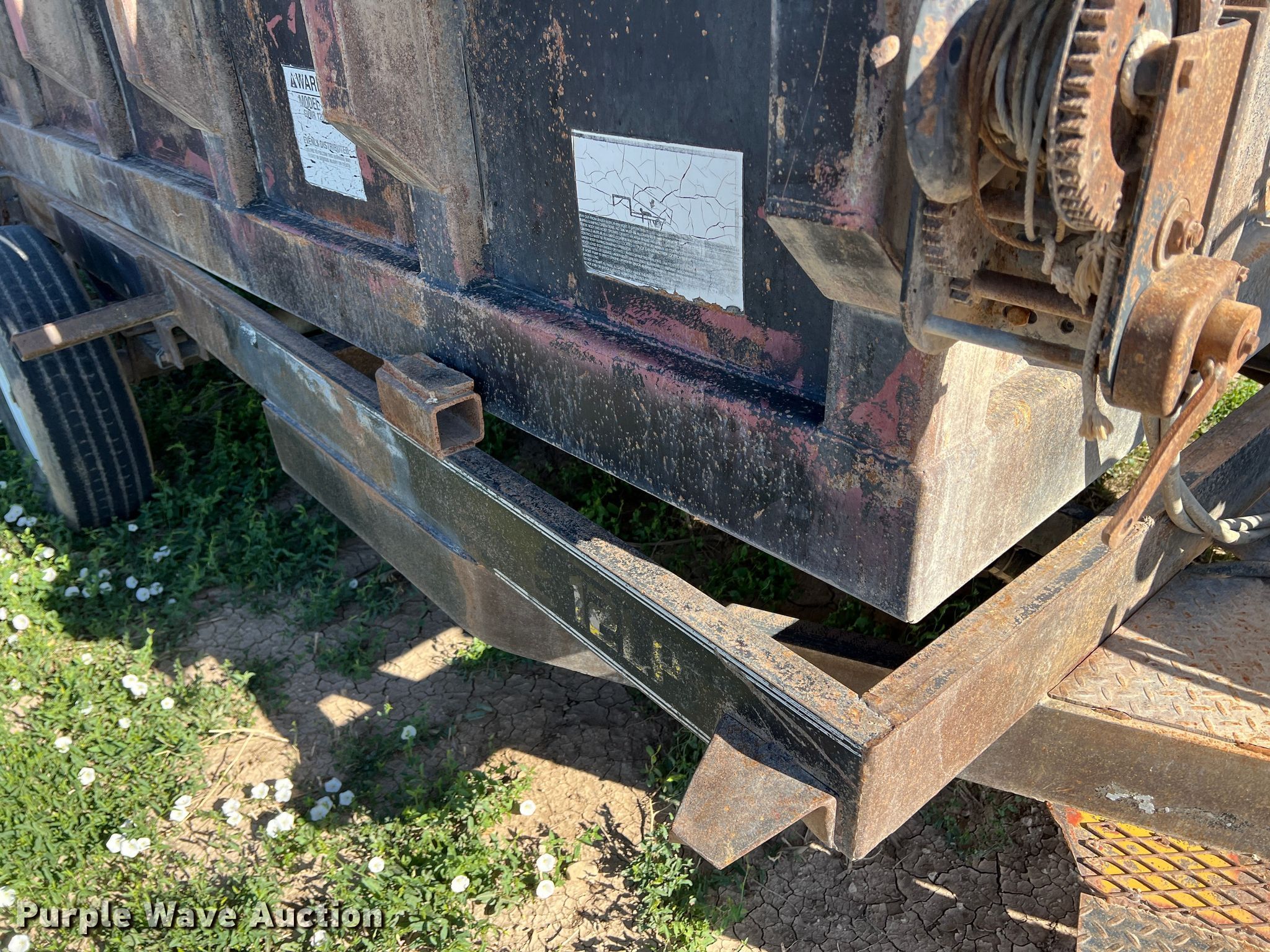 Shop built dump trailer in Guymon, OK Item DN8764 for sale Purple Wave