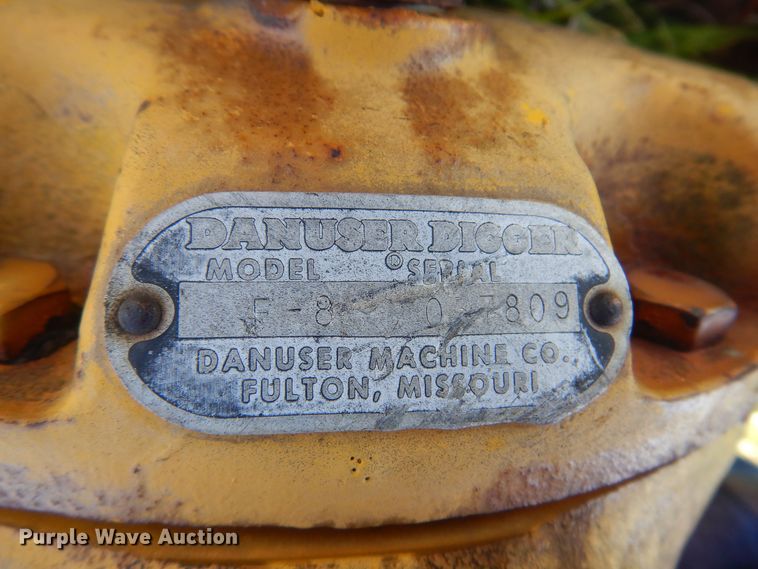 image for item DN0418 Danuser  post hole auger