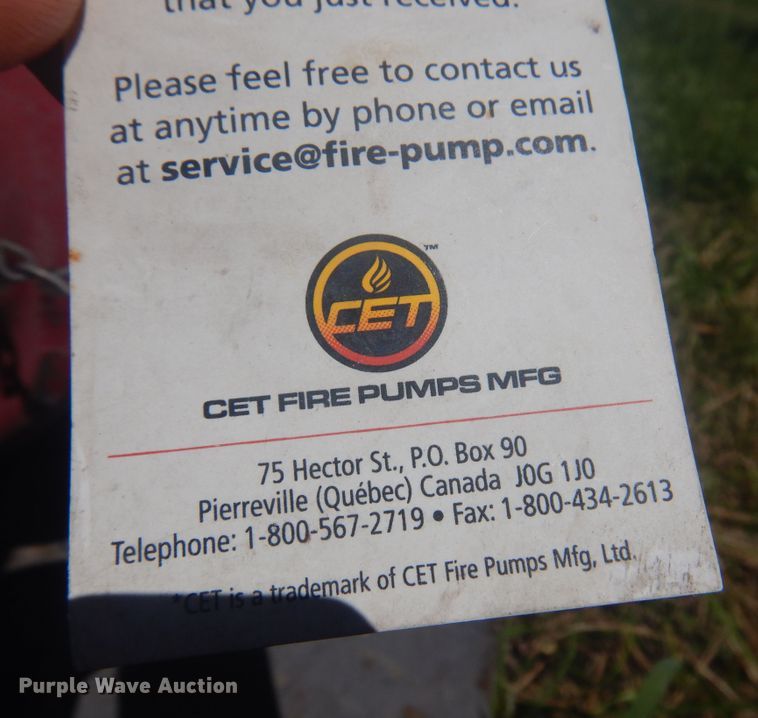 image for item DN0420 Brush fire skid unit