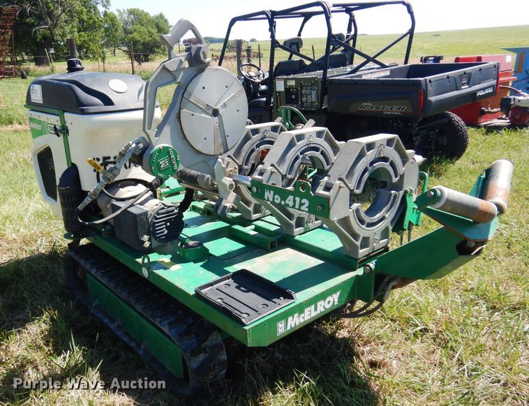 image for item DN0422 McElroy TracStar 412  pipe fusion machine