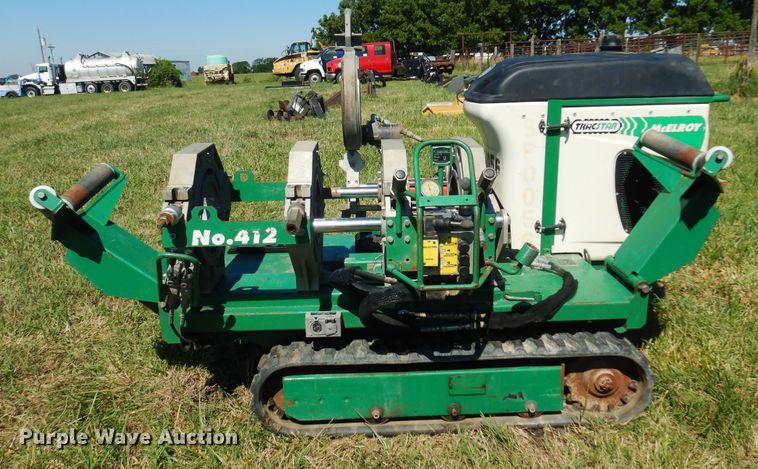 image for item DN0422 McElroy TracStar 412  pipe fusion machine