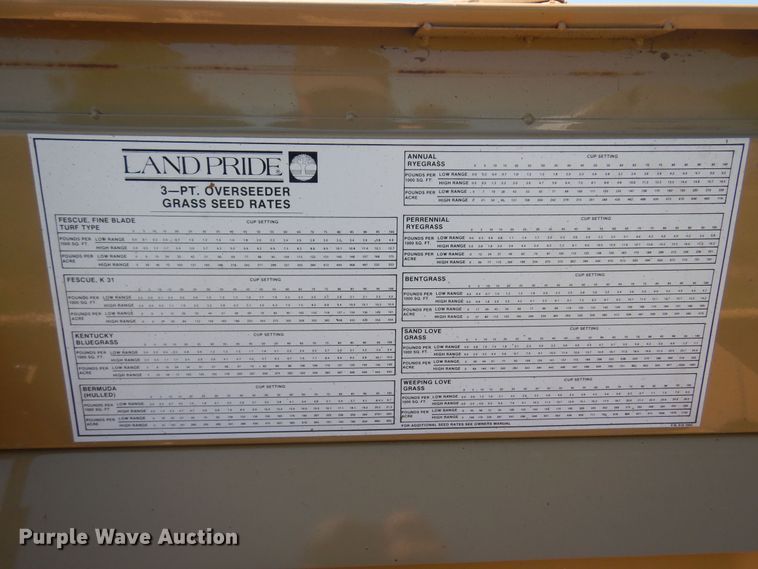 image for item DN0423 Land Pride 15-72  seeder