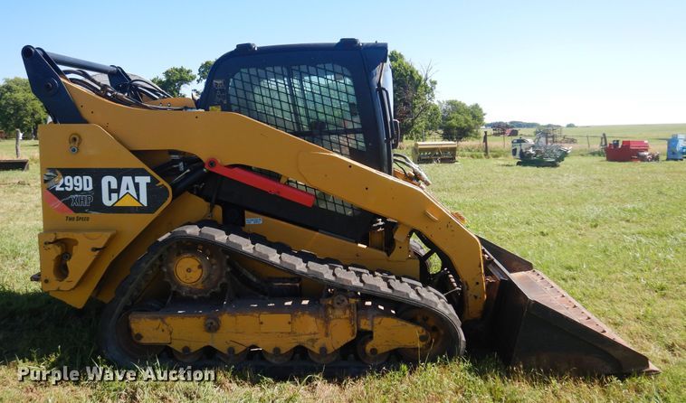image for item DN0424 2013 Caterpillar 299D XHP  tracked skid steer loader