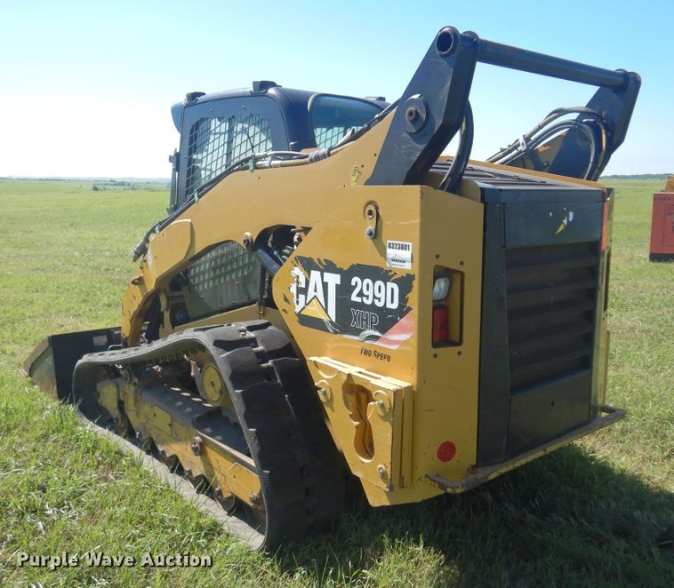 image for item DN0424 2013 Caterpillar 299D XHP  tracked skid steer loader
