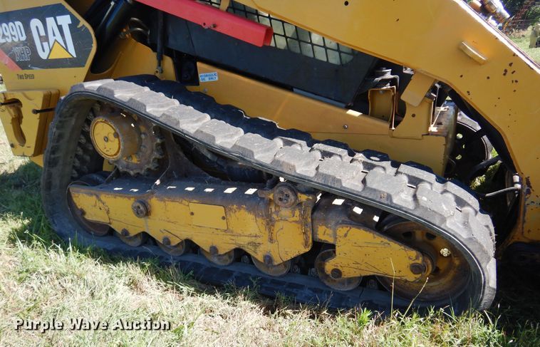 image for item DN0424 2013 Caterpillar 299D XHP  tracked skid steer loader