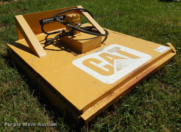 image for item DN0426 Shop built  60"W skid steer rotary mower