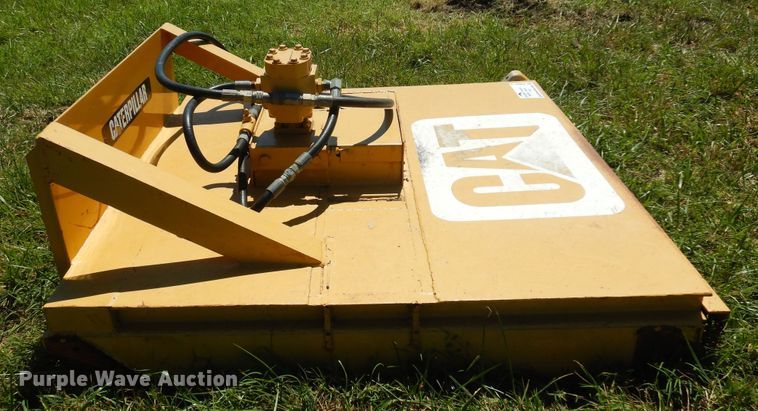 image for item DN0426 Shop built  60"W skid steer rotary mower