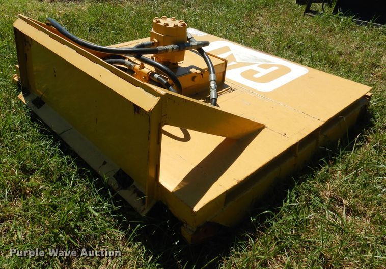 image for item DN0426 Shop built  60"W skid steer rotary mower