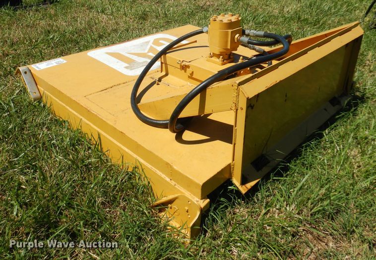 image for item DN0426 Shop built  60"W skid steer rotary mower