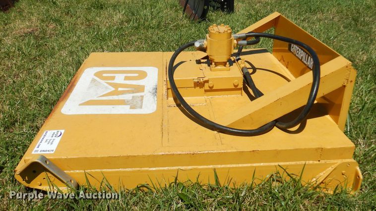 image for item DN0426 Shop built  60"W skid steer rotary mower