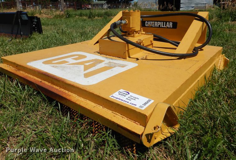 image for item DN0426 Shop built  60"W skid steer rotary mower