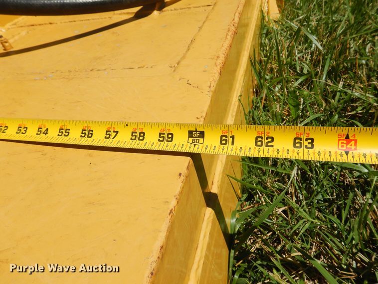 image for item DN0426 Shop built  60"W skid steer rotary mower