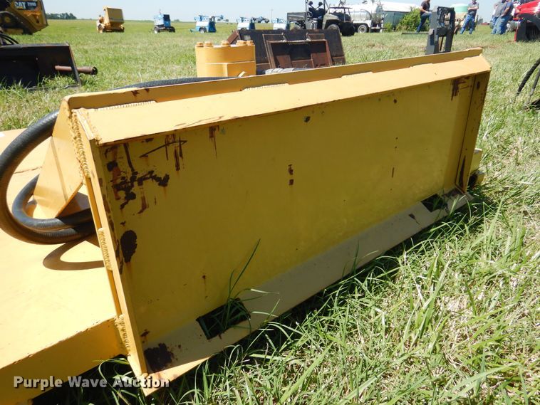 image for item DN0426 Shop built  60"W skid steer rotary mower