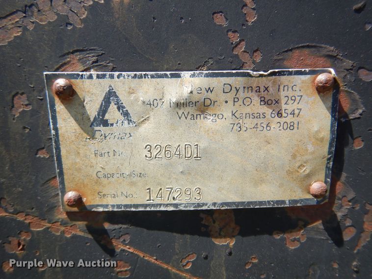 image for item DN0427 Dymax  79"W skid steer sift bucket