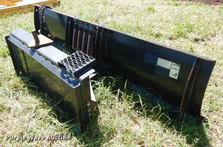 image for item DN0428 Caterpillar  84"W skid steer snow plow