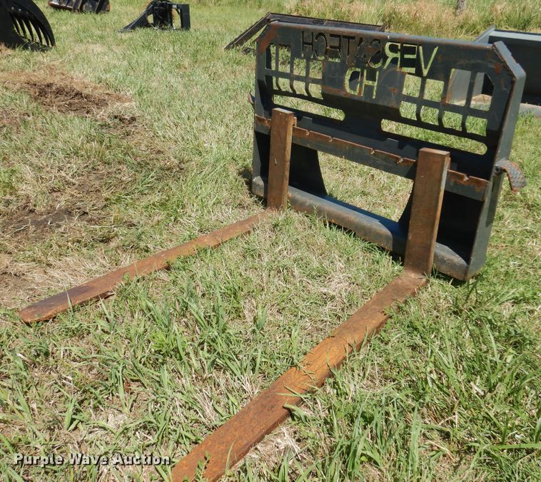 image for item DN0430 Versatech  48"L skid steer forks