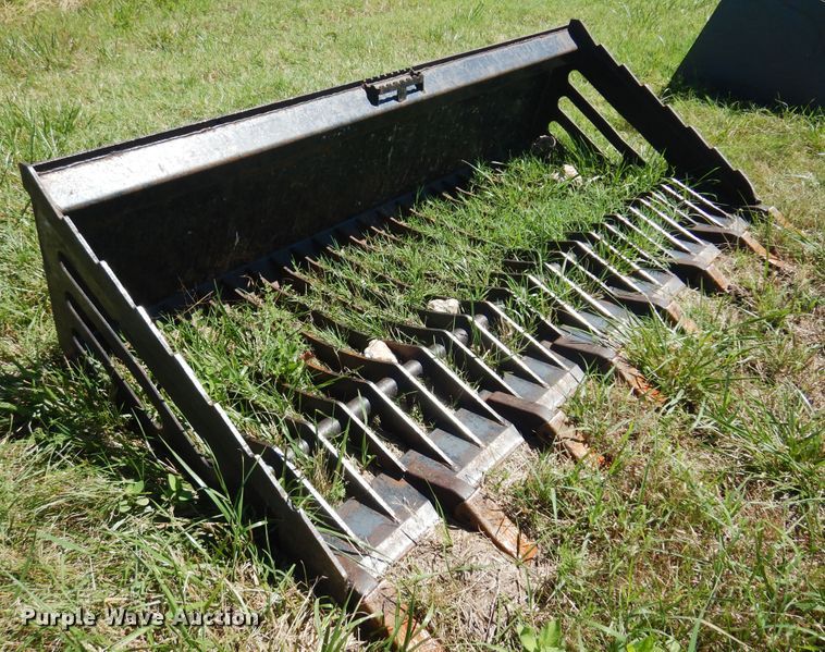 image for item DN0431 78"W skid steer rock bucket