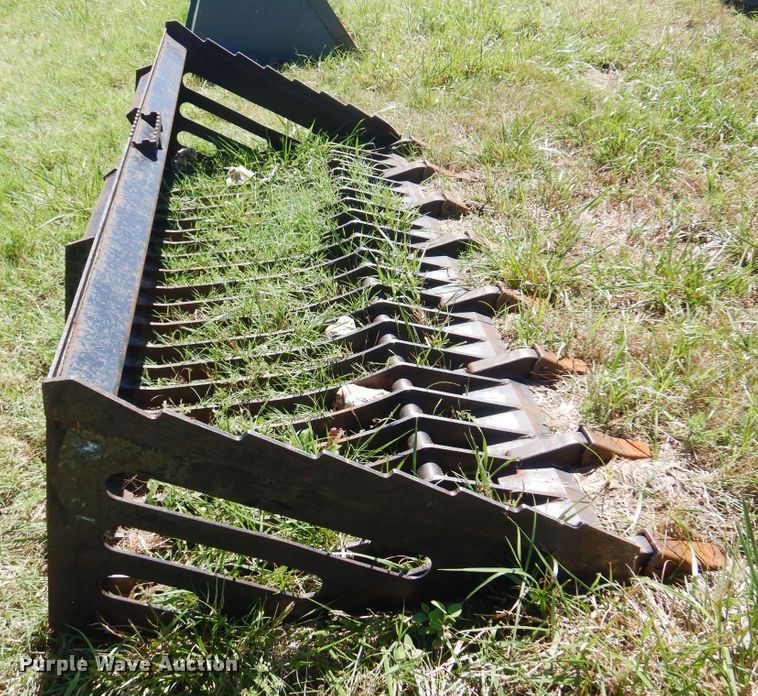 image for item DN0431 78"W skid steer rock bucket