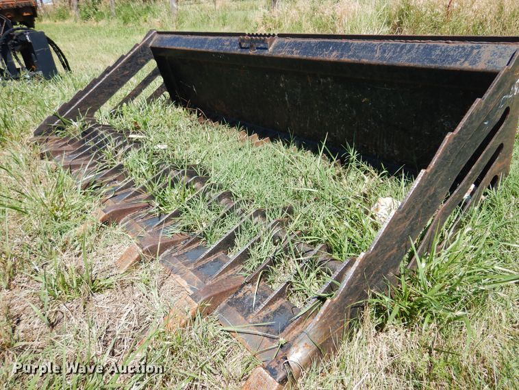 image for item DN0431 78"W skid steer rock bucket