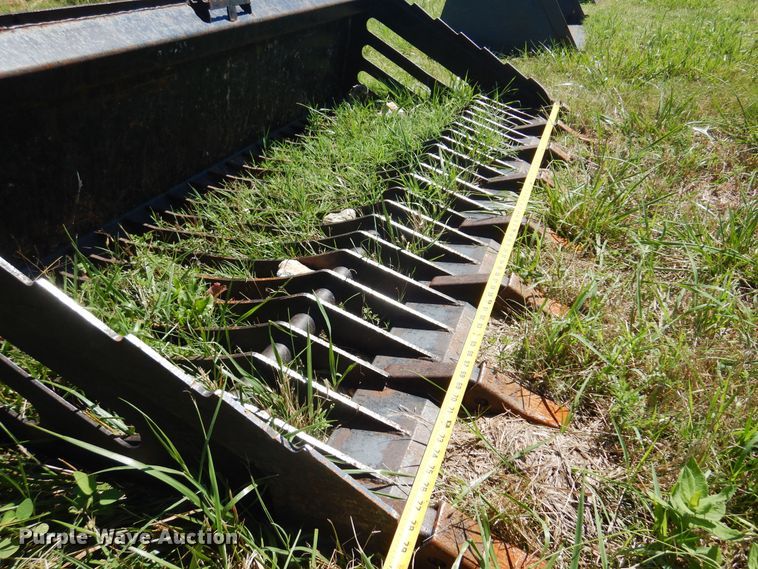 image for item DN0431 78"W skid steer rock bucket