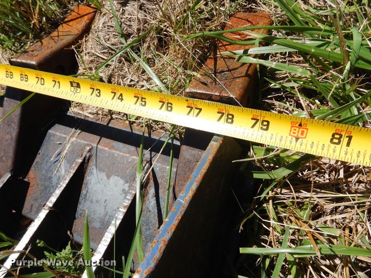 image for item DN0431 78"W skid steer rock bucket