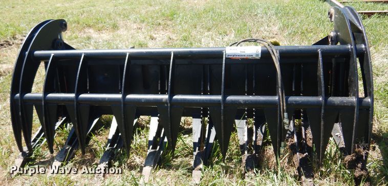 image for item DN0432 84"W skid steer grapple bucket