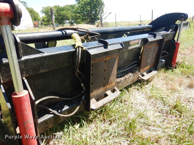 image for item DN0432 84"W skid steer grapple bucket