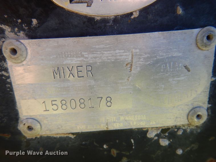 image for item DN0435 Palm Attachments  skid steer concrete mixer