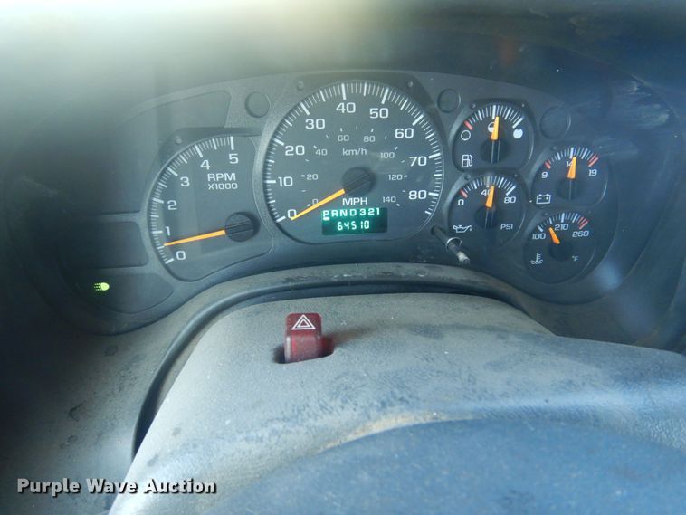 image for item DN0437 2004 GMC C4500  flatbed truck