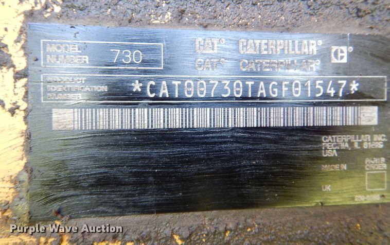 image for item DN0439 2005 Caterpillar 730  haul truck