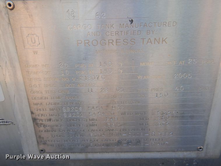 image for item DN0440 2006 Kenworth T800  vacuum truck