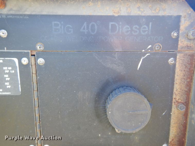 image for item DN0444 Miller Big 40  welder/generator