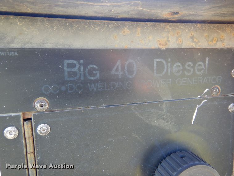 image for item DN0444 Miller Big 40  welder/generator