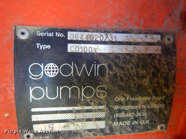 image for item DN0447 Godwin CD100  pump