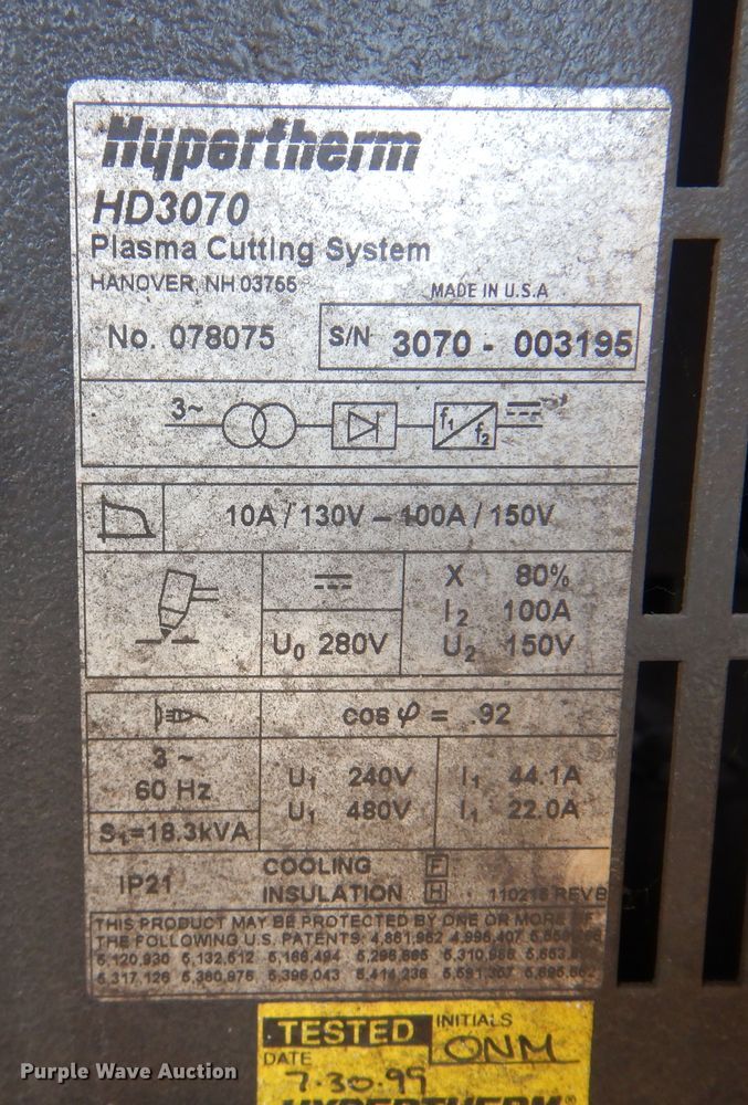 image for item DN0452 C&G Raptor  plasma cutting table
