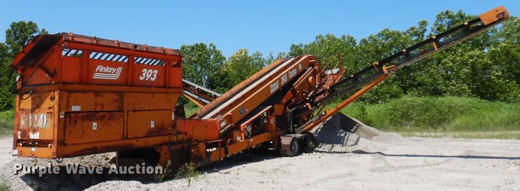 image for item DN0457 1998 Finlay 393 Turbo  screening plant