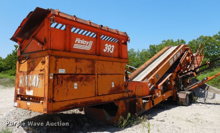 image for item DN0457 1998 Finlay 393 Turbo  screening plant