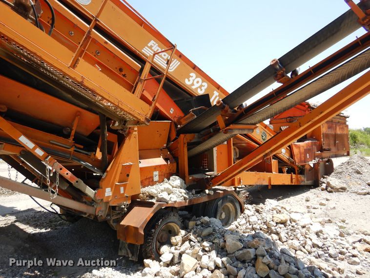 image for item DN0457 1998 Finlay 393 Turbo  screening plant