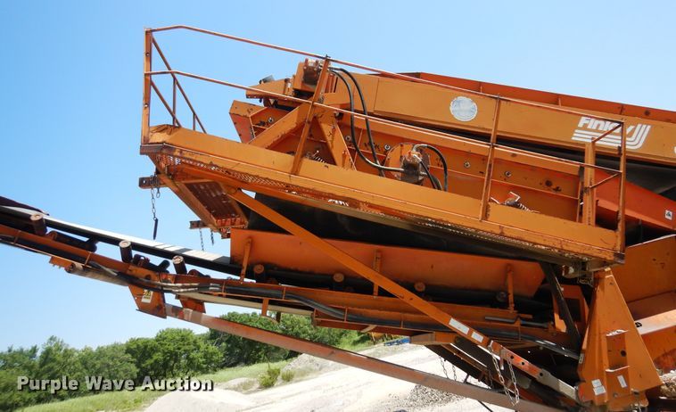 image for item DN0457 1998 Finlay 393 Turbo  screening plant