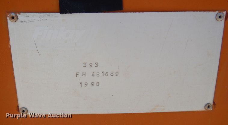 image for item DN0457 1998 Finlay 393 Turbo  screening plant