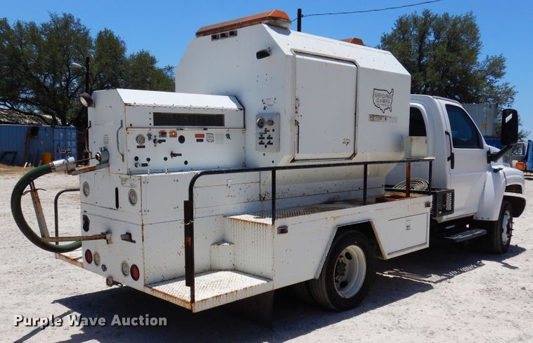 image for item DJ0820 2004 GMC C4500  sewer rodder truck
