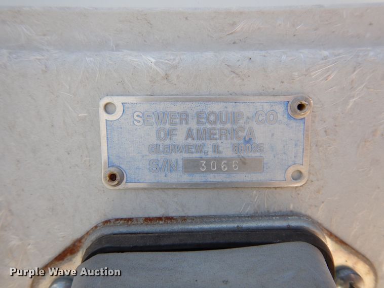 image for item DJ0820 2004 GMC C4500  sewer rodder truck