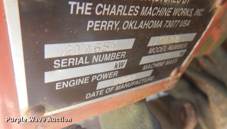 image for item DJ3838 2000 Ditch Witch JT920L  directional boring unit