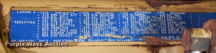 image for item DK0386 Galion A550  motor grader