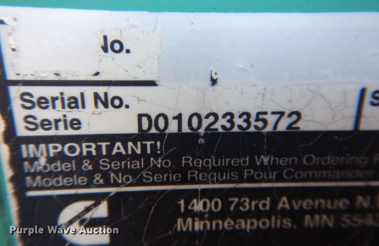 image for item DK2008 Cummins  generator