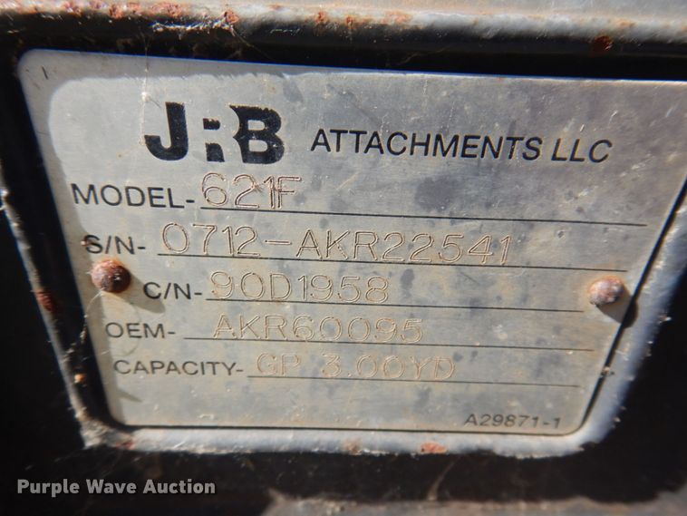 image for item DL3760 2012 Case 621F  wheel loader