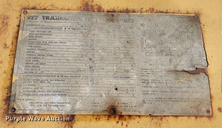 image for item DL6659 1969 Caterpillar 977K track loader