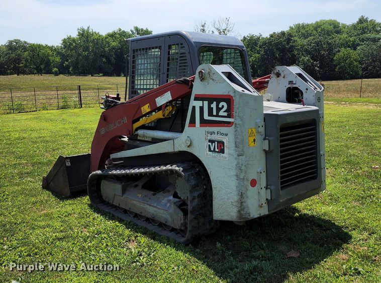 image for item DL6660 2016 Takeuchi TL12  tracked skid steer loader