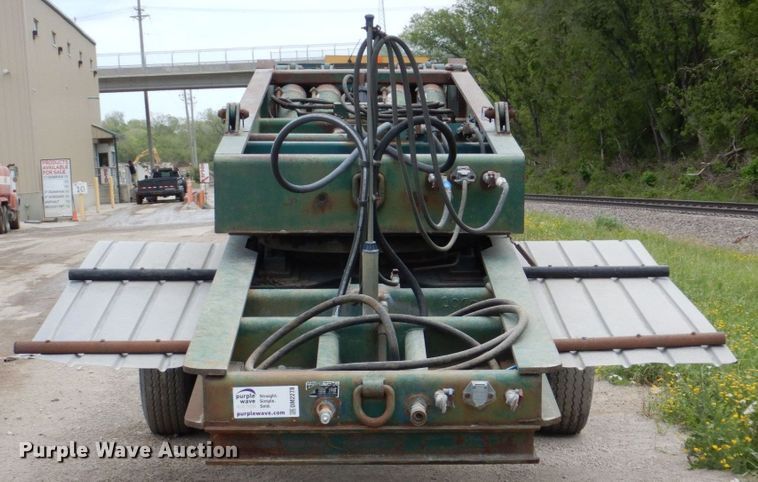 image for item DM2278 1994 Talbert T4DW-50-HRG-RA-1-T1 lowboy equipment trailer